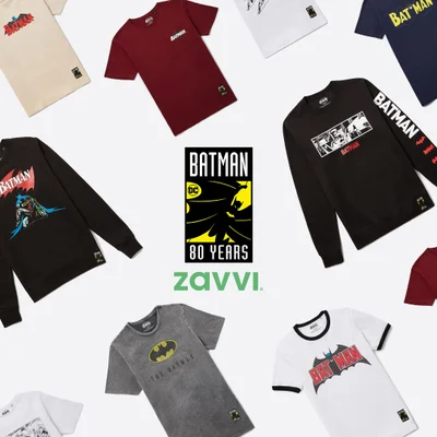 Batman 80th Flat Lay