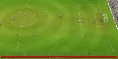 A match in full swing