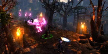 An example of the striking scenery Dungeon Siege 3 has to offer