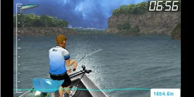 The main view from the player's boat