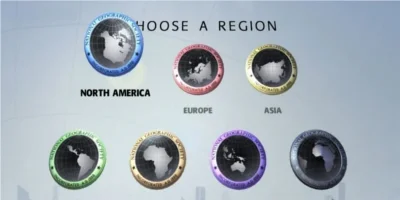 country selections