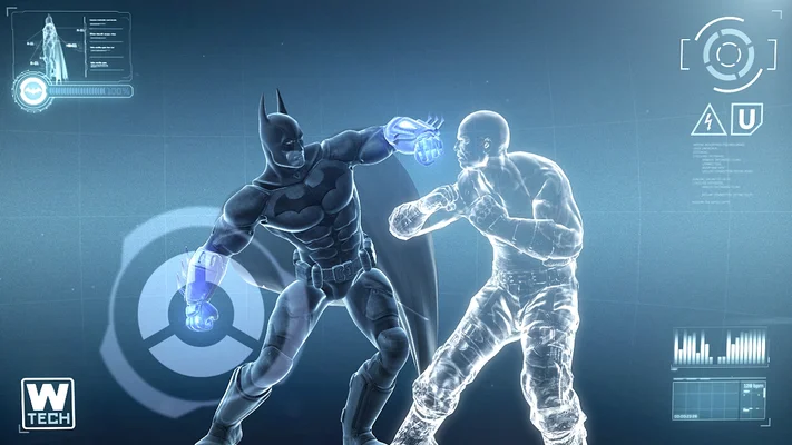 batman punching thug