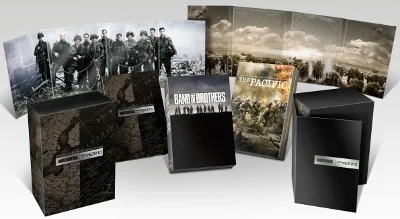 Band Of Brothers And The Pacific Boxes With Artwork
