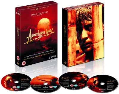 Apocalypse Now Front Cover And Four Discs