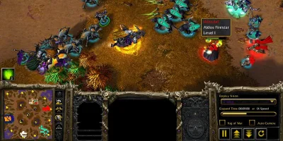 To lines of forces about to clash