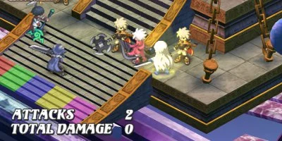 battle on stairs