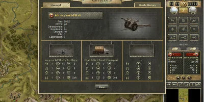 Panzer Menu