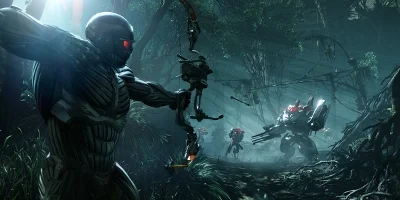 Prophet shooting a robot