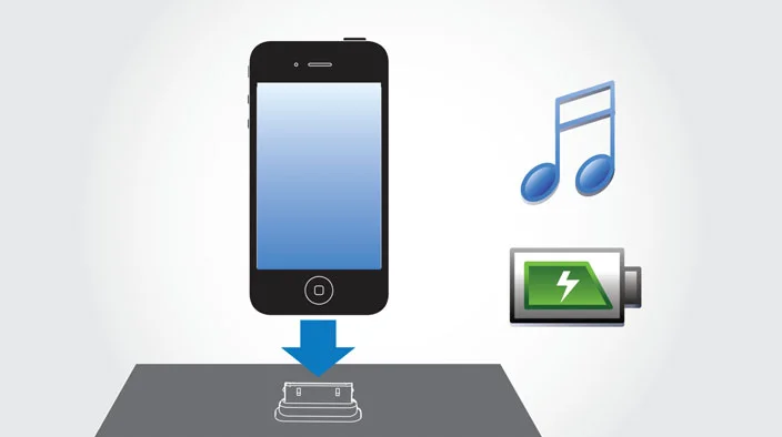 Philips DCM1070/12 Cube Micro Music System Play and Charge iPod/iPhone