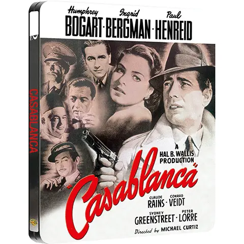Gif showing multiple images of the steelbook in a continuous loop