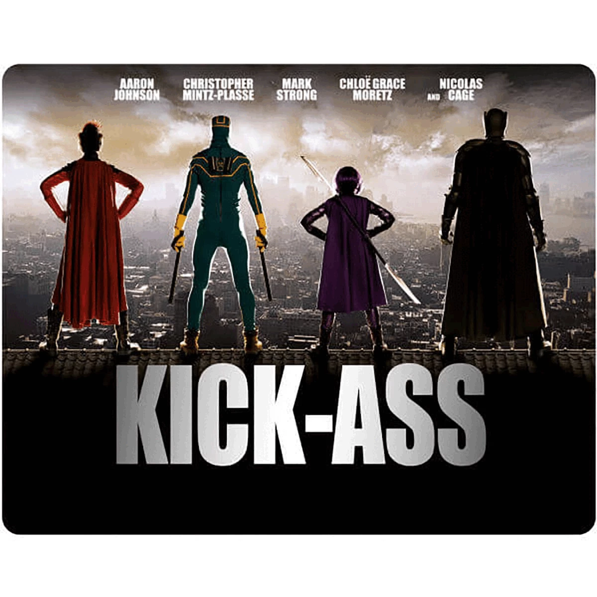 Gif showing multiple images of the steelbook in a continuous loop