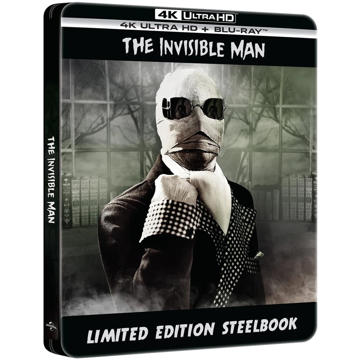 Gif showing multiple images of the steelbook in a continuous loop