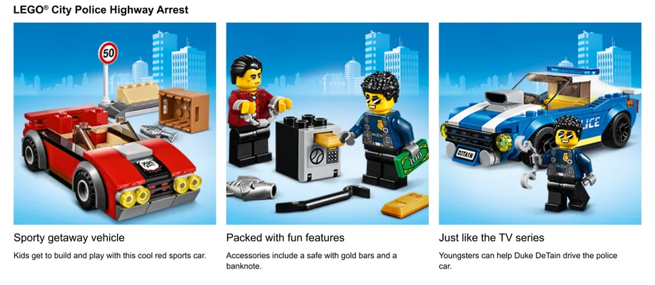 close up of minifigures