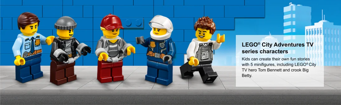 close up of minifigures