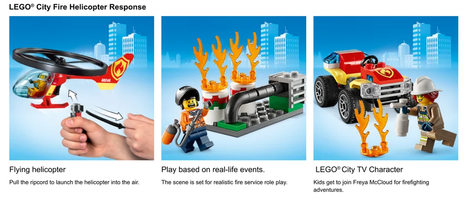 close up of minifigures