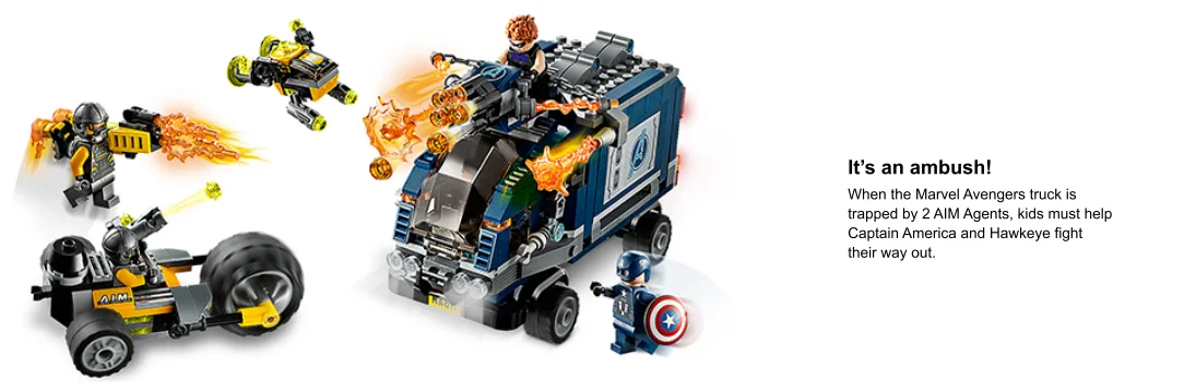 Toy action shot