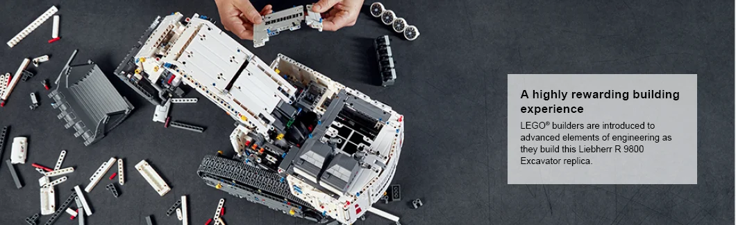 close up of the Excavator