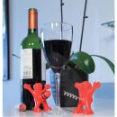 Happy Man Bottle Stopper and Screw Set