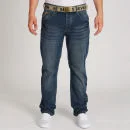 Seven Series Men's Oil Jeans - Dark Wash