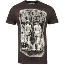 Ringspun Men's Wild Side Photo Print T-Shirt - Faded Black