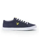 Lyle & Scott Men's Halket Canvas Trainers - Ink Navy