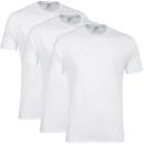 DKNY Men's 3-Pack Crew Neck T-Shirt - White
