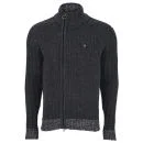 Ringspun Men's Glacier Point Zip Knit - Black