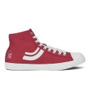 Jack & Jones Men's Camden Hi Top Trainers - Red/White - UK 6 - Red Image 1