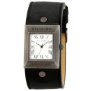 Religion Women's 'Chelsea' Square Silver Dial Watch
