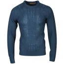 Tokyo Laundry Men's Optimist Jumper - Petrol Blue