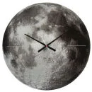 Karlsson Moon Silent Movement Wall Clock - Copper Mirror Glass Image 1