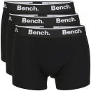 Bench Men's 3-Pack Keddie Boxers - Black/White