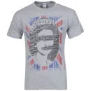 Joystick Junkies Men's God Save The Code T-Shirt - Grey