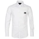 Le Breve Men's Italy Long Sleeved Shirt - White
