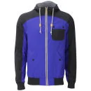 Brave Soul Men's Camden Jacket - Cobalt/Navy - S - Cobalt/Navy Image 1