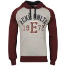Ecko Men's Merlin Overhead Hoody - Grey Marl/Zinfandel/Ink Well