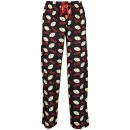 Family Guy Men's Stewie Printed Loungepant - Black