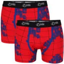 Joystick Junkies Men's Two Pack Boxers - Red Pattern