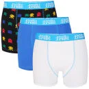 Joystick Junkies Men's 3-Pack Boxers - Blue/White