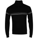 Cutting Edge Men's Wiltshire Half Zip Neck Knit - Black
