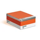 Seletti Pantone 165 Orange Metal Storage Box Image 1