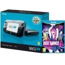 Wii U Console: 32GB Nintendo Land Premium Bundle - Black (Includes Just Dance 4) Image 1
