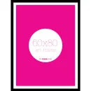 The Art Group Seattle Black Frame (60 x 80cm) (Glass) Image 1