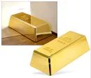 Gold Bullion Doorstop