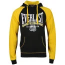 Everlast Men's Brushback Sweatshirt - Black/Yellow
