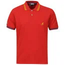 Kangol Men's Glute Polo-Shirt - Light Red