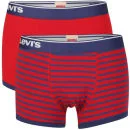Levi's Men's Lucas 2-Pack Boxer Shorts - Navy/Red