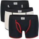Jack & Jones Men's 3-Pack CG Boxers - Pompeian Red