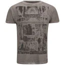 Soul Star Men's Graves T-Shirt - Light Burgundy