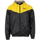 Everlast Men's Nylon Jacket - Black/Yellow